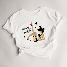Halloween Women's Sexy Witch T-Shirt
