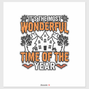 Halloween Wonderful Time Of Year Vintage Shirt Des