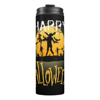 Halloween World Thermal Tumbler