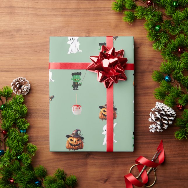 Halloween Wrapping Paper (Holiday Gift)