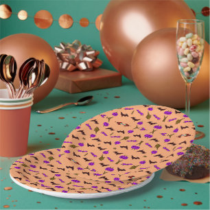 Halloween  wrapping paper paper plate
