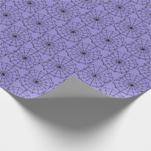 Halloween Wrapping Paper-Spider Webs Paper