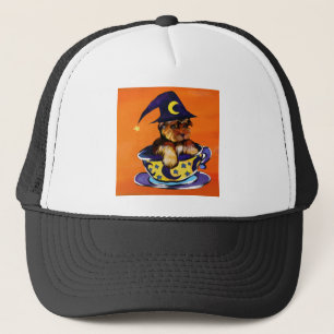 Halloween Yorkie Poo Trucker Hat