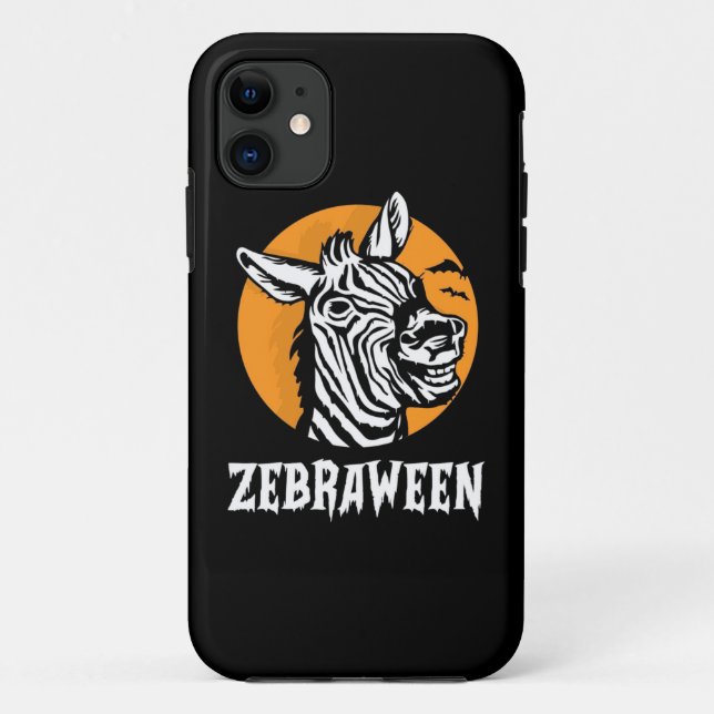 Halloween Zebra Case-Mate iPhone Case (Back)