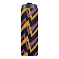 Halloween Zig Zags Orange Purple