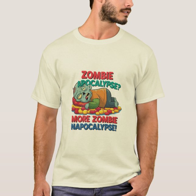 Halloween Zombie Apocalypse T Shirt (Front)