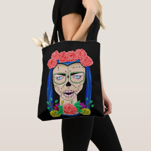 Halloween Zombie Cinco de Mayo Fiesta Tote Bag