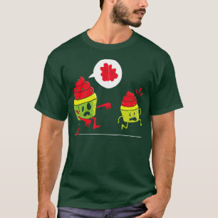 Halloween Zombie Cupcake Monster Foodie Deserts T-Shirt
