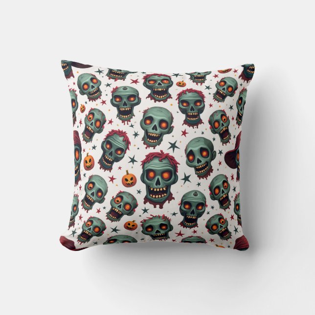 Halloween Zombie  Cushion (Front)