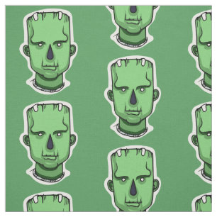 Halloween Zombie custom colour fabric