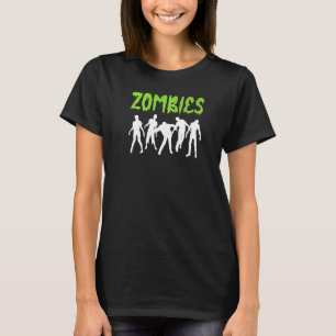 Halloween Zombie Evil Killer Demon Zombie Horror T-Shirt
