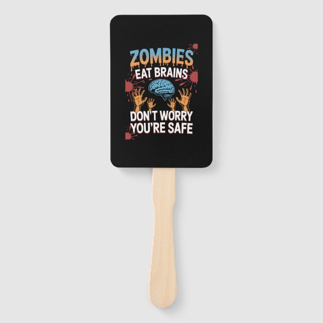 Halloween Zombie Hand Fan (Front)