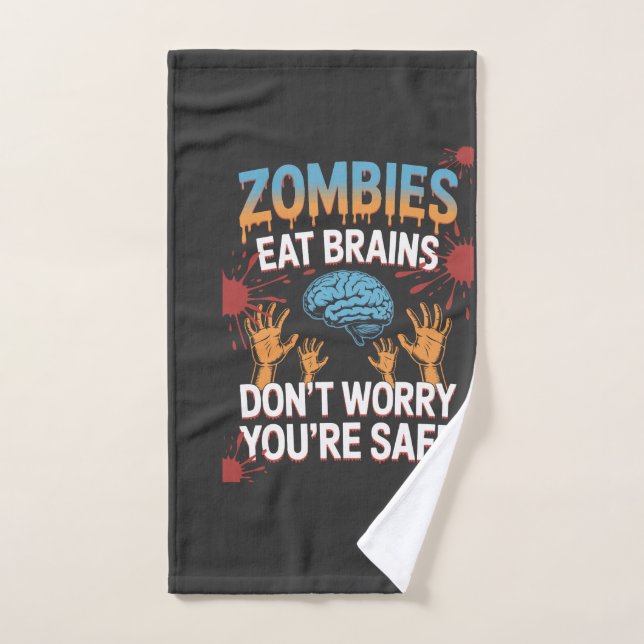 Halloween Zombie Hand Towel (Hand Towel)