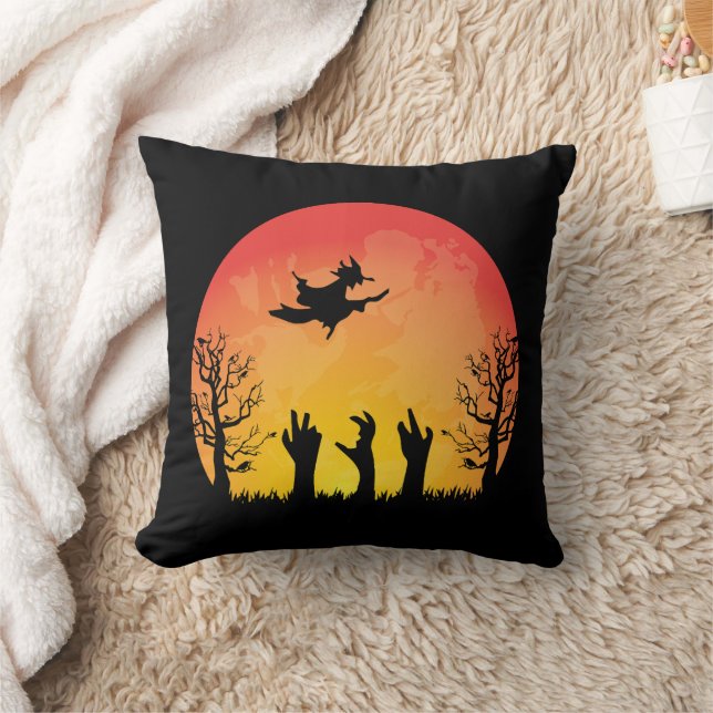 Halloween Zombie Hands Cushion (Blanket)