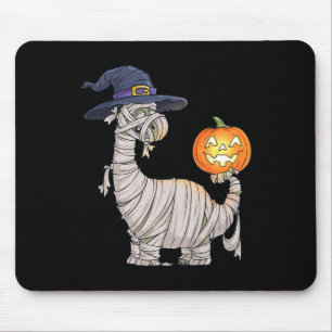 Halloween Zombie Mummy Dinosaur Witch Scary Boys G Mouse Pad