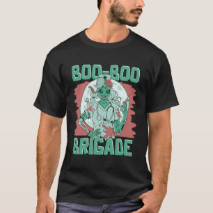 Halloween Zombie Nurse - Boo Brigade Crew For Wome T-Shirt