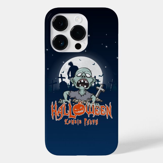 Halloween Zombie Party |  Case-Mate iPhone Case (Back)