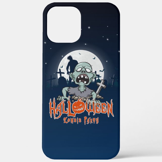 Halloween Zombie Party |  Case-Mate iPhone Case (Back)