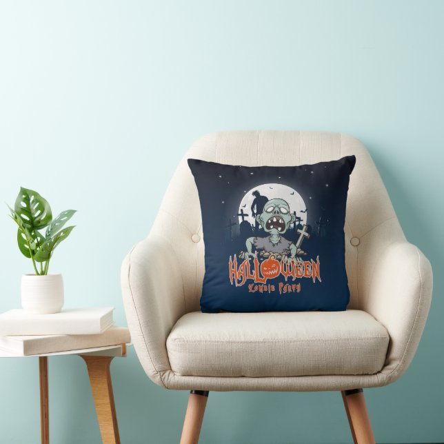 Halloween Zombie Party | Cushion (Chair)