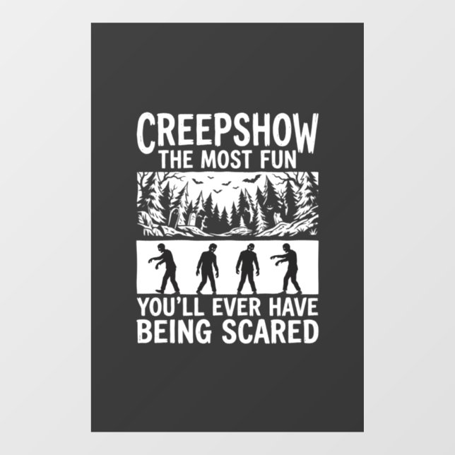 Halloween Zombie Scared Horror Vector Design_1 (Sheet)