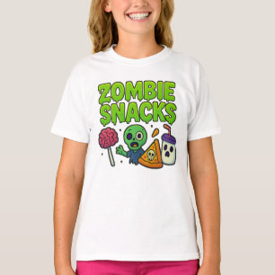 Halloween Zombie Snack Clothes Cute Unisex T-Shirt