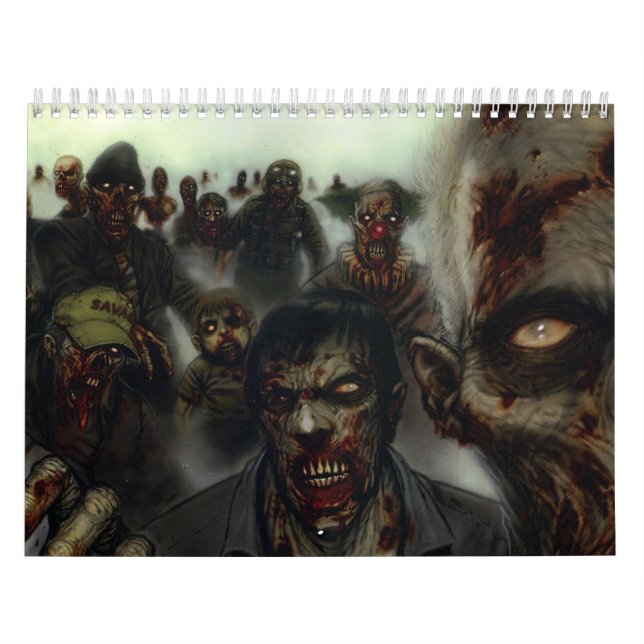 Halloween Zombies Calendar (Cover)