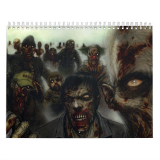 Halloween Zombies Calendar