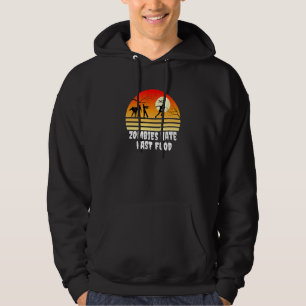 Halloween Zombies Hate Fast Food Zombie Run Hoodie