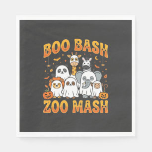 Halloween Zoo Animals Boo Bash Zoo Mash_1 Napkin