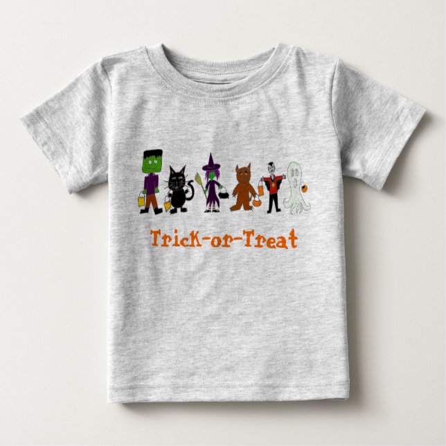 HalloweenFriends Baby T-Shirt (Front)