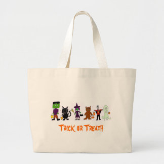 HalloweenFriends Large Tote Bag