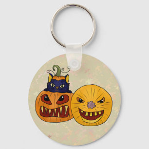 Halloweenkürbis Key Ring