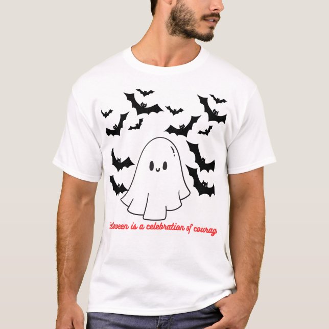 Halloweens premium customise classic T-shirts (Front)