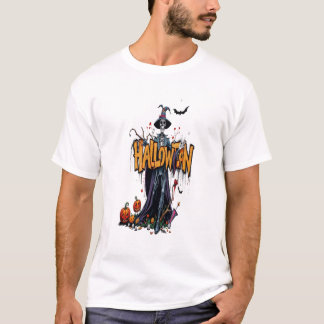 halloweentee graffiti art halloween cool T-Shirt