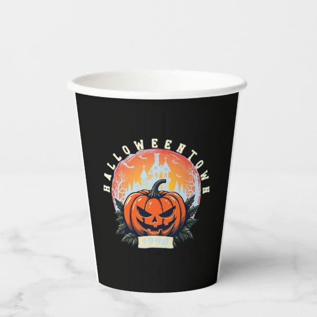 HalloweenTown 1998 Essential T-Shirt Paper Cups (Front)