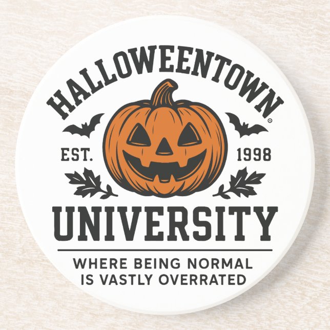 Halloweentown University 1998 Where Being Normal Coaster (Front)