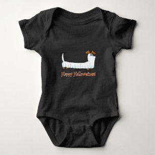 Halloweiner Dachshund Baby Bodysuit