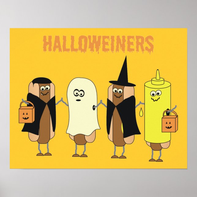 Halloweiners Poster (Front)