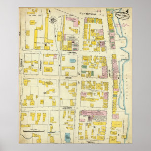 Hallowell, Kennebec County, and Maine 2 Poster