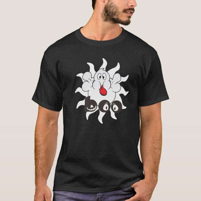 hallowin boo ghost T-Shirt (Front)