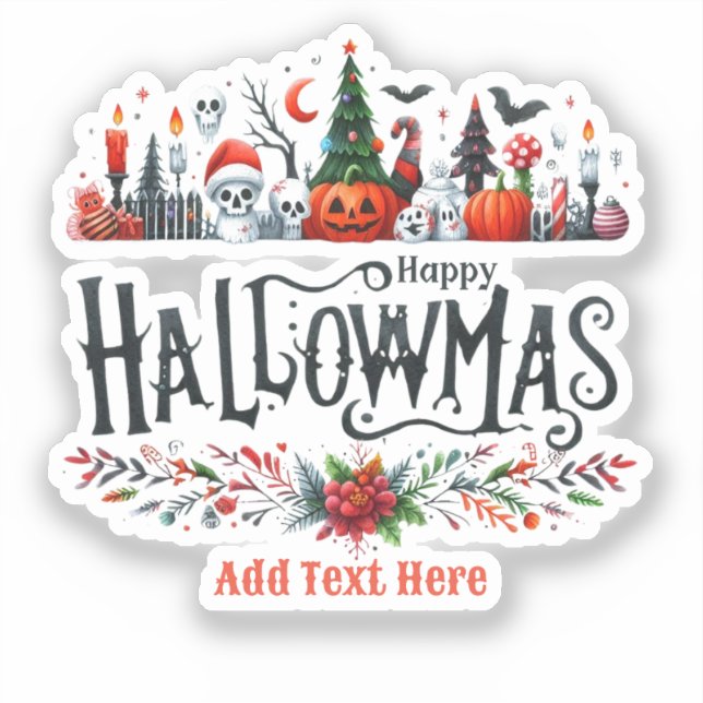 Hallowmas Halloween Christmas Mashup (Front)