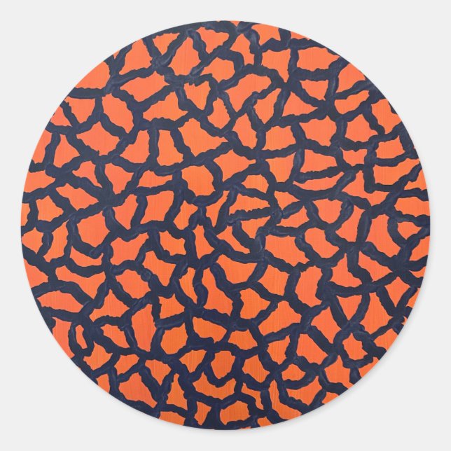 Hallowsheen Classic Round Sticker (Front)