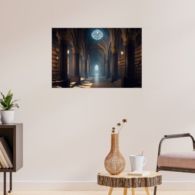 Halls of Ancient Knowledge Poster (Living Room 3)