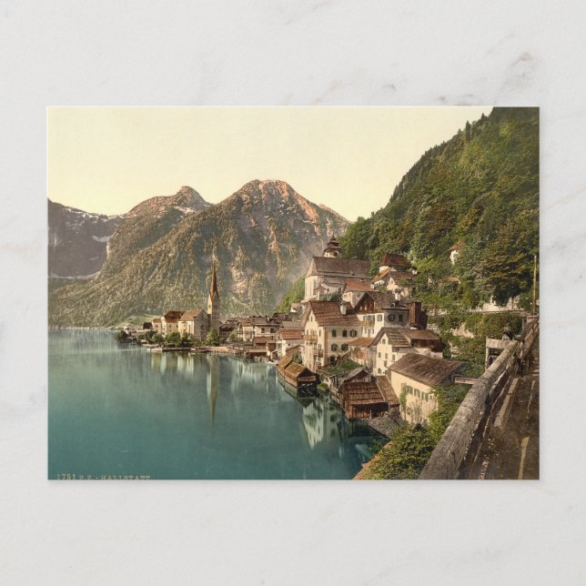 Hallstatt Austria Postcard (Front)
