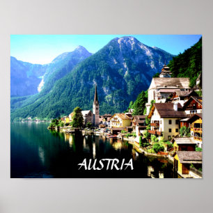 HALLSTATT, AUSTRIA POSTER