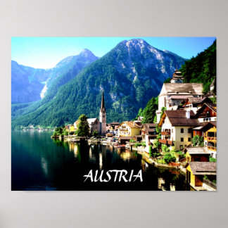HALLSTATT, AUSTRIA POSTER