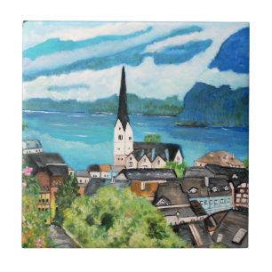 Hallstatt, Austria tile