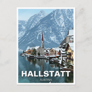 Hallstatt Austria Travel Postcard