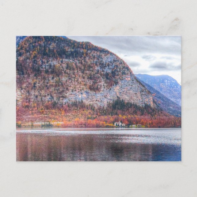 Hallstatt Lake Serenity Postcard (Front)