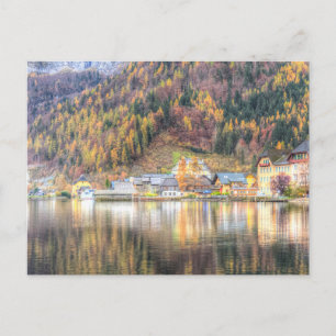Hallstatt Village Austria Postcard